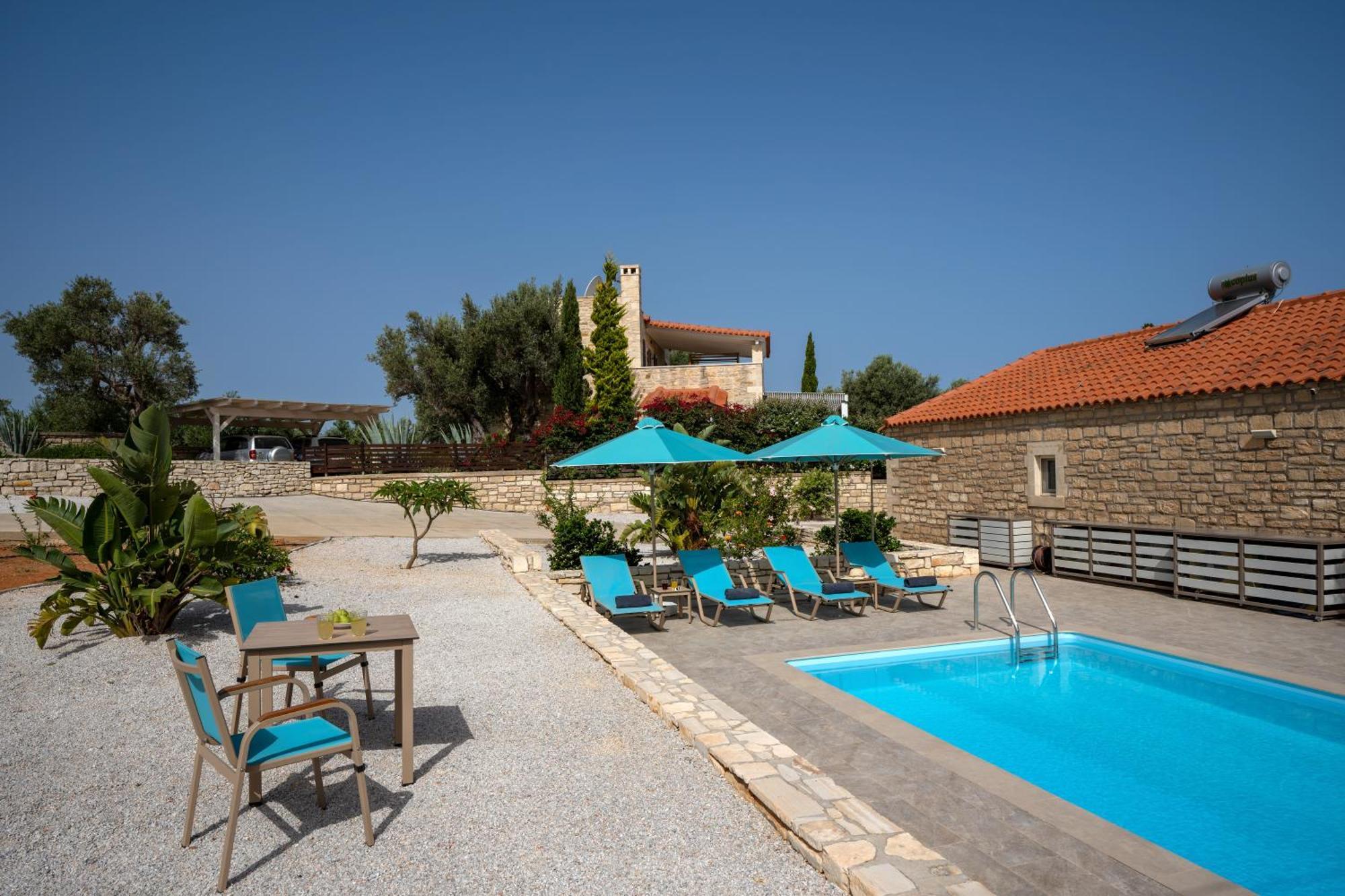 Villa Vasiliki Private Pool Erfoi Exterior foto