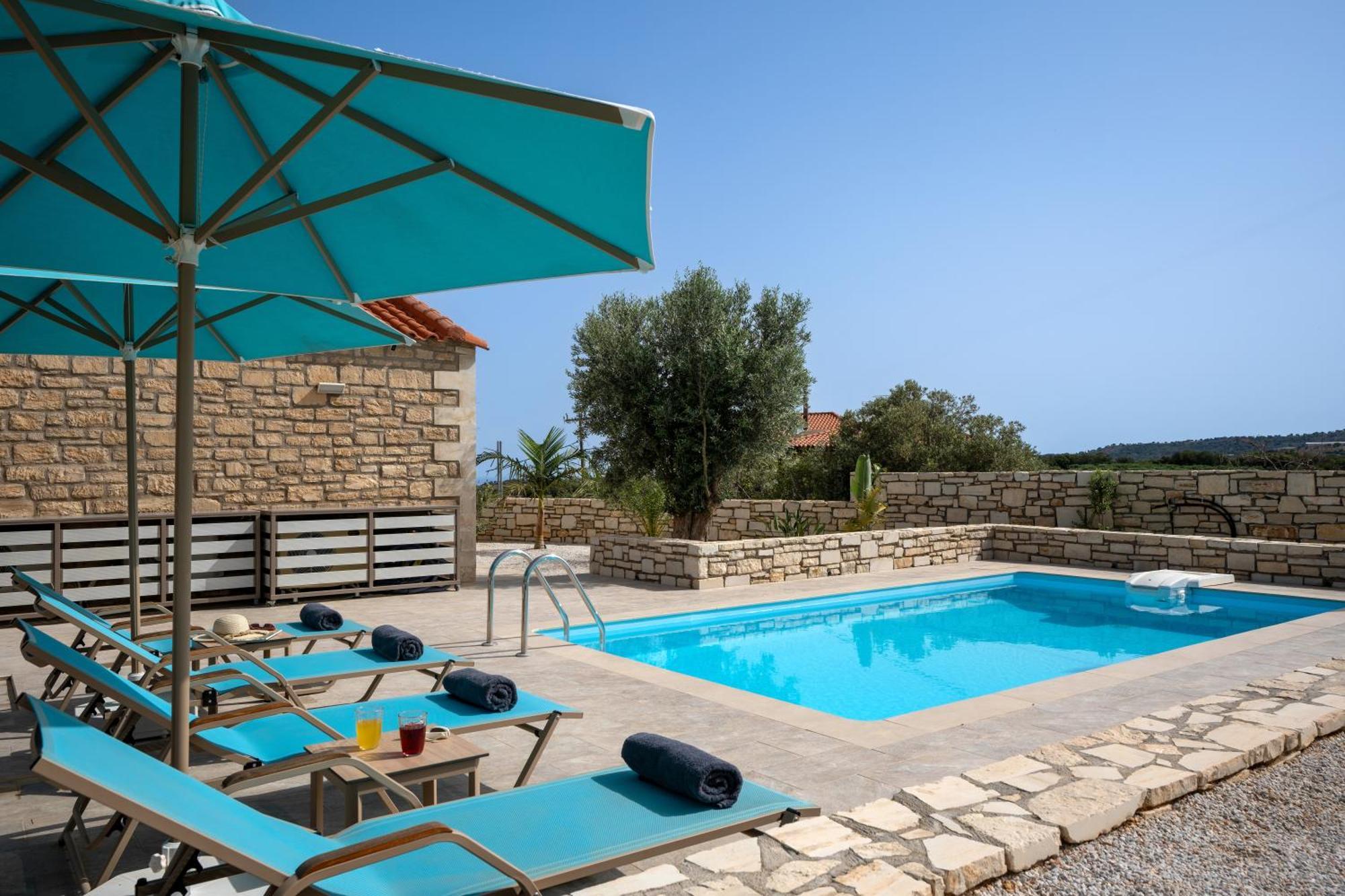Villa Vasiliki Private Pool Erfoi Exterior foto